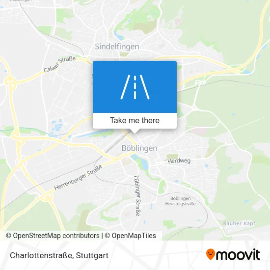 Карта Charlottenstraße