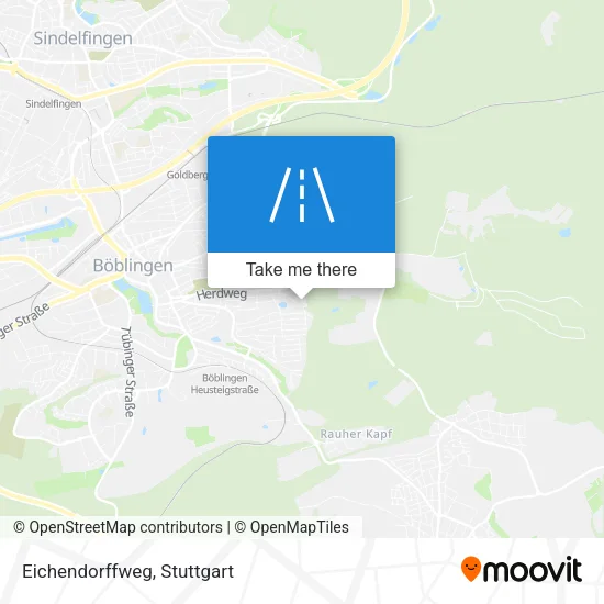 Карта Eichendorffweg