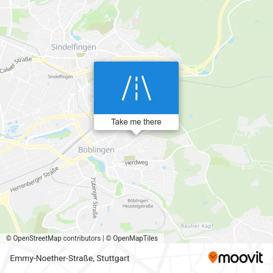 Карта Emmy-Noether-Straße