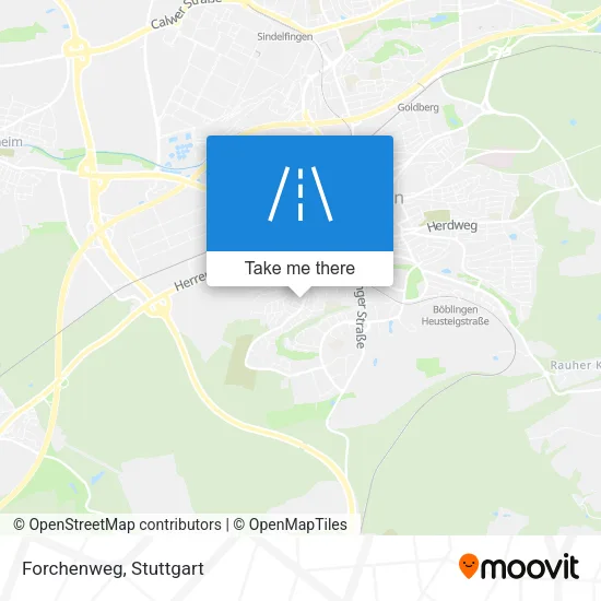 Карта Forchenweg