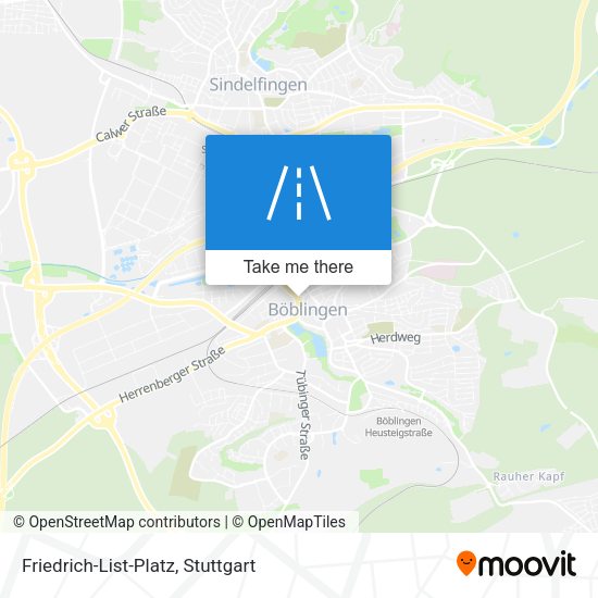 Friedrich-List-Platz map