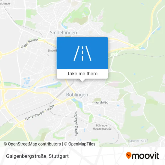 Карта Galgenbergstraße