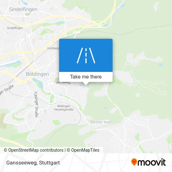 Карта Gansseeweg