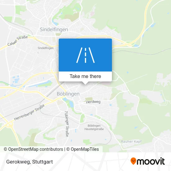 Карта Gerokweg