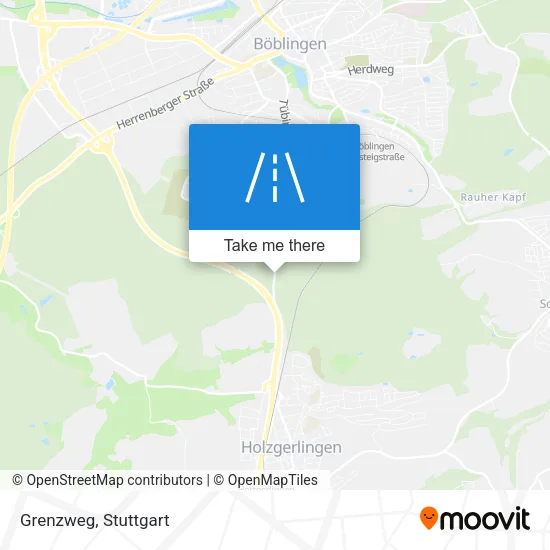 Grenzweg map