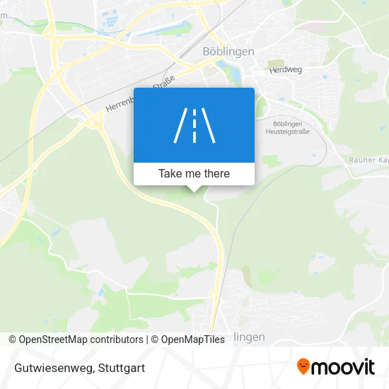 Gutwiesenweg map