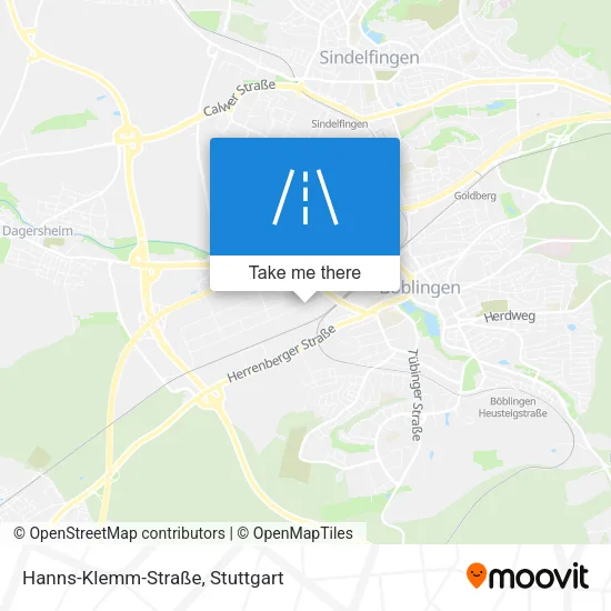 Hanns-Klemm-Straße map