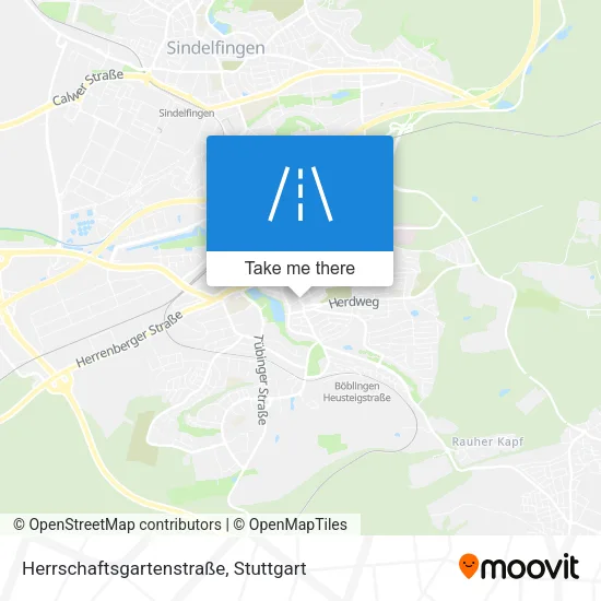Herrschaftsgartenstraße map