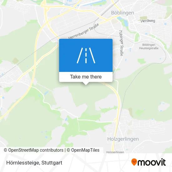 Карта Hörnlessteige