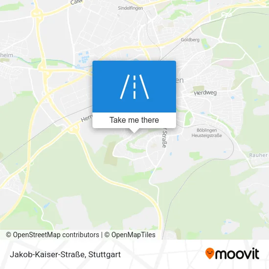 Карта Jakob-Kaiser-Straße