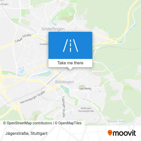 Карта Jägerstraße