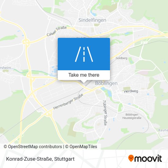 Карта Konrad-Zuse-Straße
