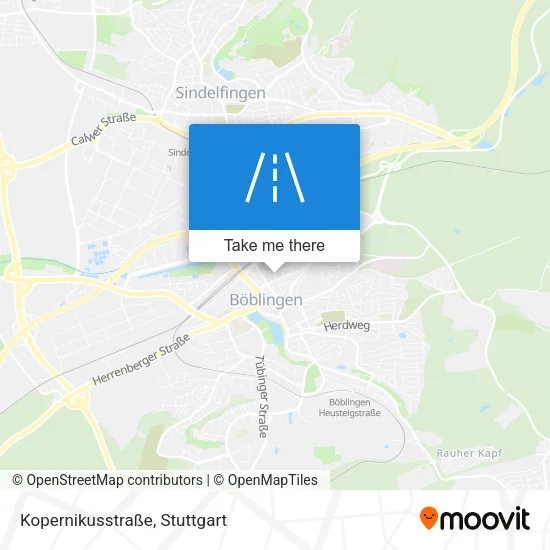 Карта Kopernikusstraße