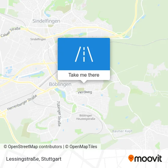 Карта Lessingstraße