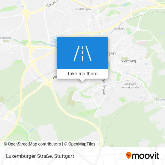 Luxemburger Straße map