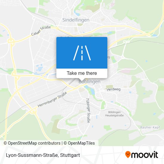 Lyon-Sussmann-Straße map