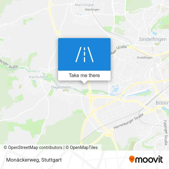 Карта Monäckerweg