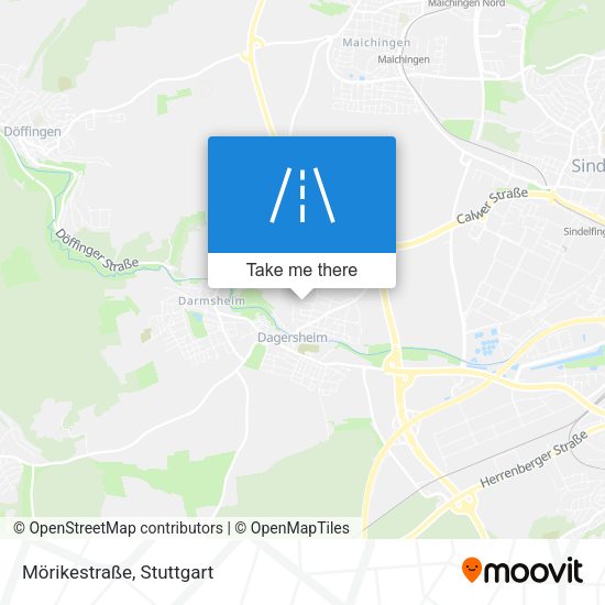 Mörikestraße map