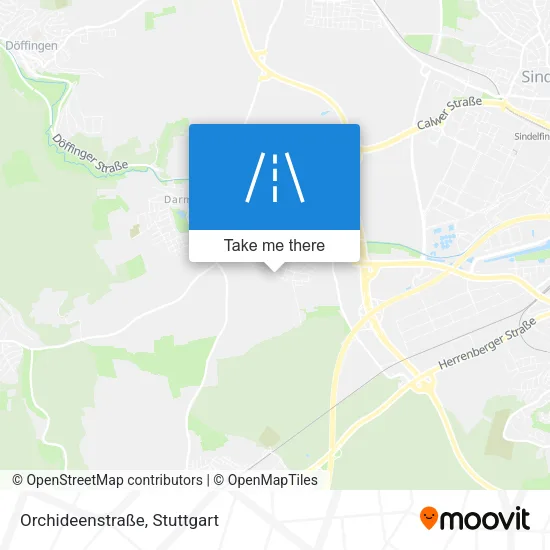 Orchideenstraße map