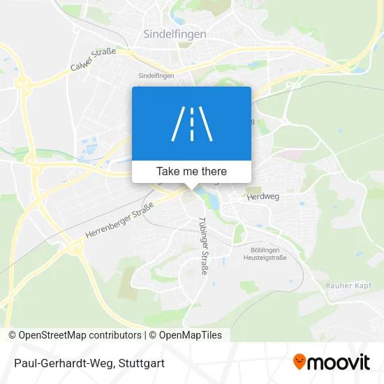 Карта Paul-Gerhardt-Weg