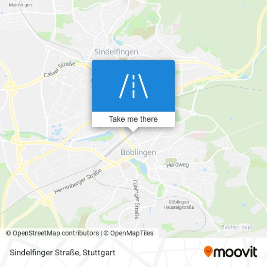 Sindelfinger Straße map