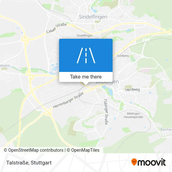 Карта Talstraße