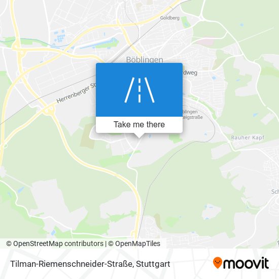 Tilman-Riemenschneider-Straße map