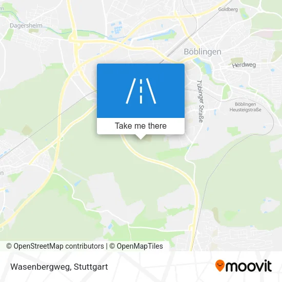 Карта Wasenbergweg