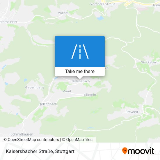 Kaisersbacher Straße map