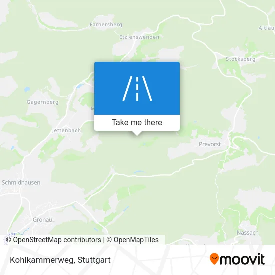 Kohlkammerweg map