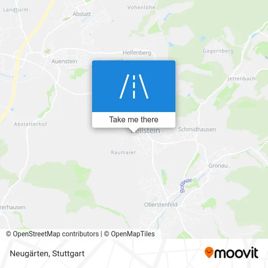 Карта Neugärten