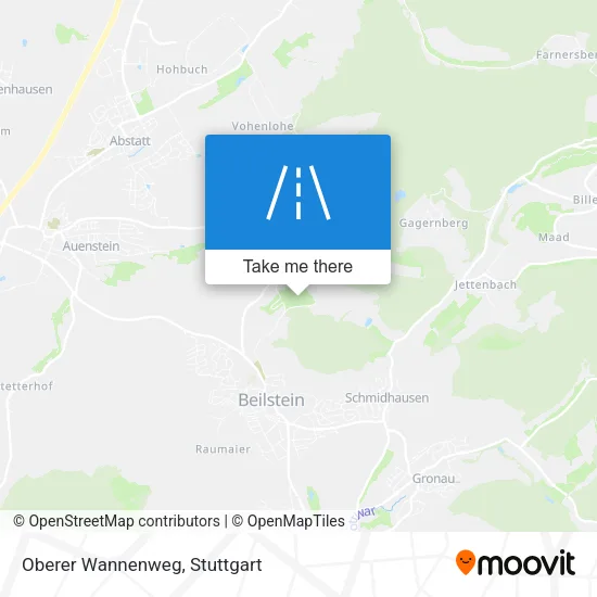 Карта Oberer Wannenweg
