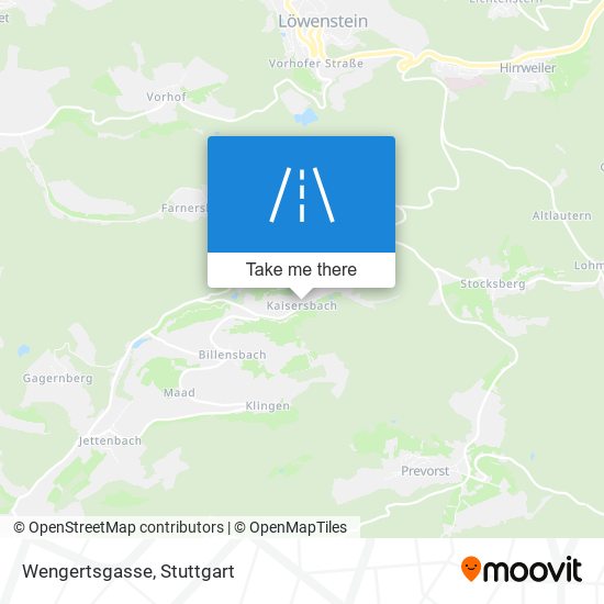 Карта Wengertsgasse