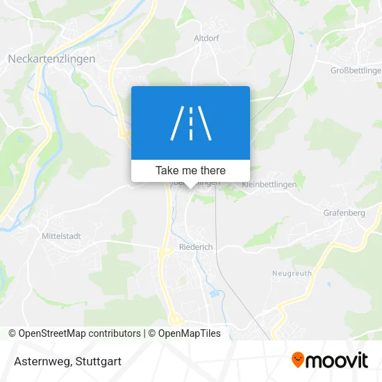 Карта Asternweg