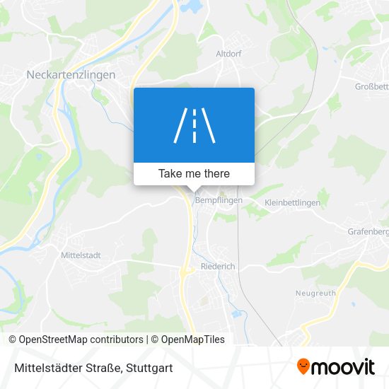 Mittelstädter Straße map