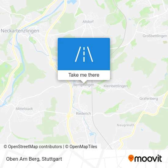 Карта Oben Am Berg
