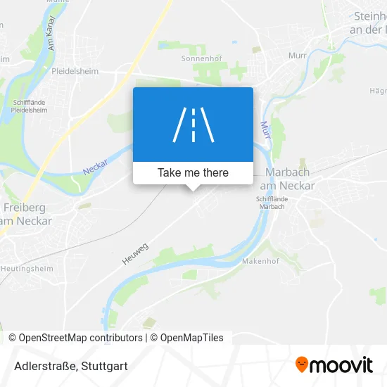 Карта Adlerstraße