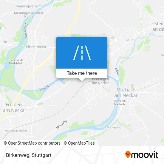 Карта Birkenweg