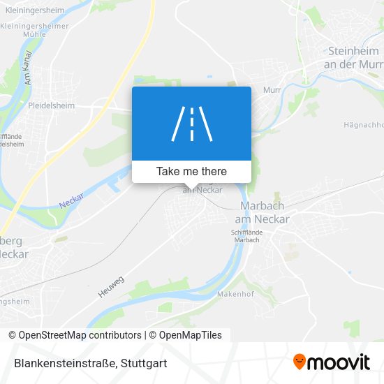 Blankensteinstraße map