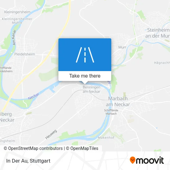 Карта In Der Au