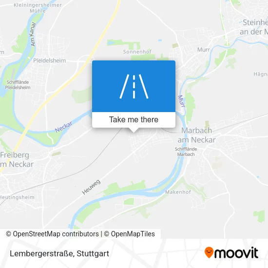 Карта Lembergerstraße