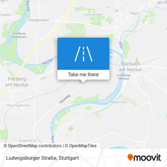 Ludwigsburger Straße map