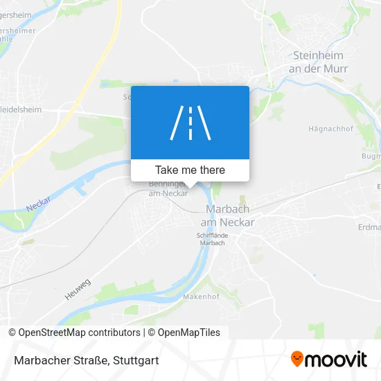 Marbacher Straße map