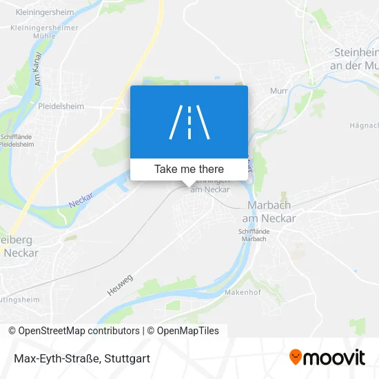 Карта Max-Eyth-Straße