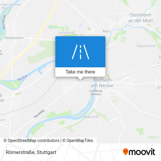 Römerstraße map