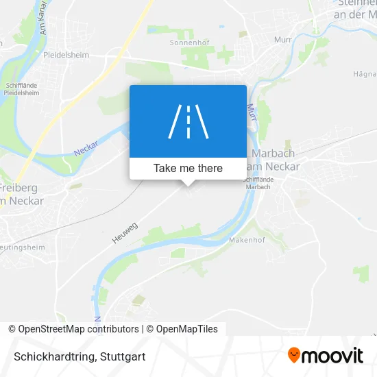 Карта Schickhardtring