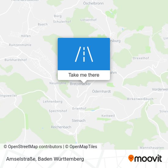 Amselstraße map