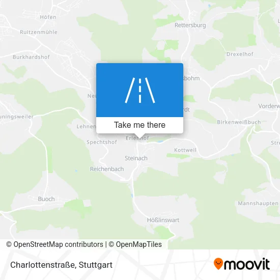 Карта Charlottenstraße