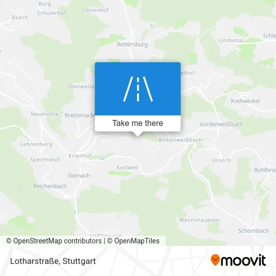 Карта Lotharstraße