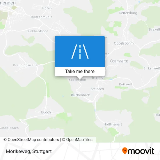 Карта Mörikeweg